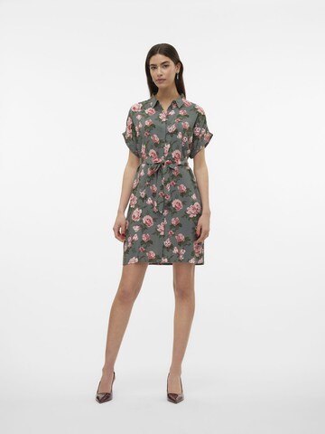 VERO MODA Dolga srajca 'Easy Joy' | zelena barva
