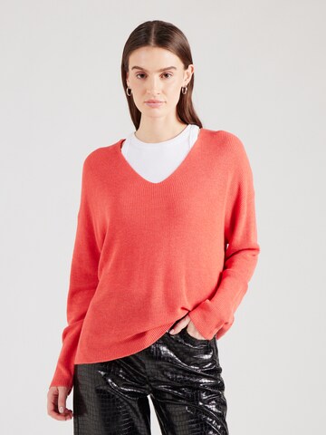 ONLY Sweter w kolorze czerwony: przód