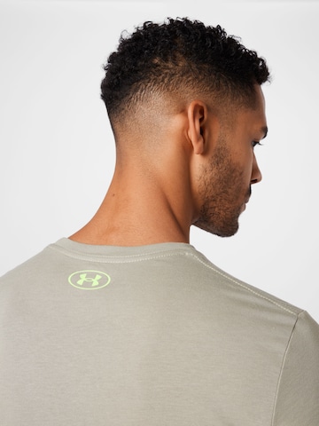 T-Shirt fonctionnel 'Foundation' UNDER ARMOUR en gris