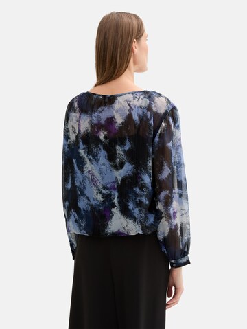 TOM TAILOR Blouse in Blauw