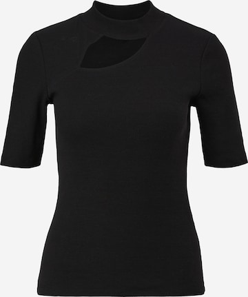 T-shirt s.Oliver en noir : devant