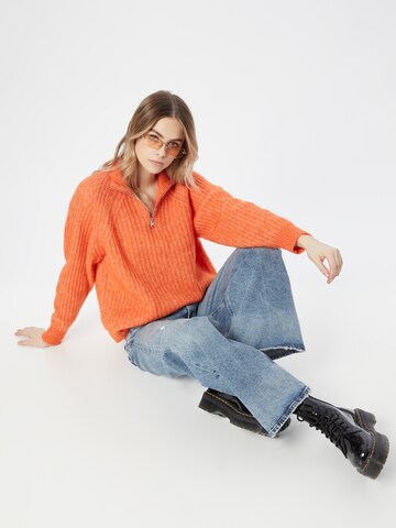 MSCH COPENHAGEN Sweater 'Nenaya' in Orange