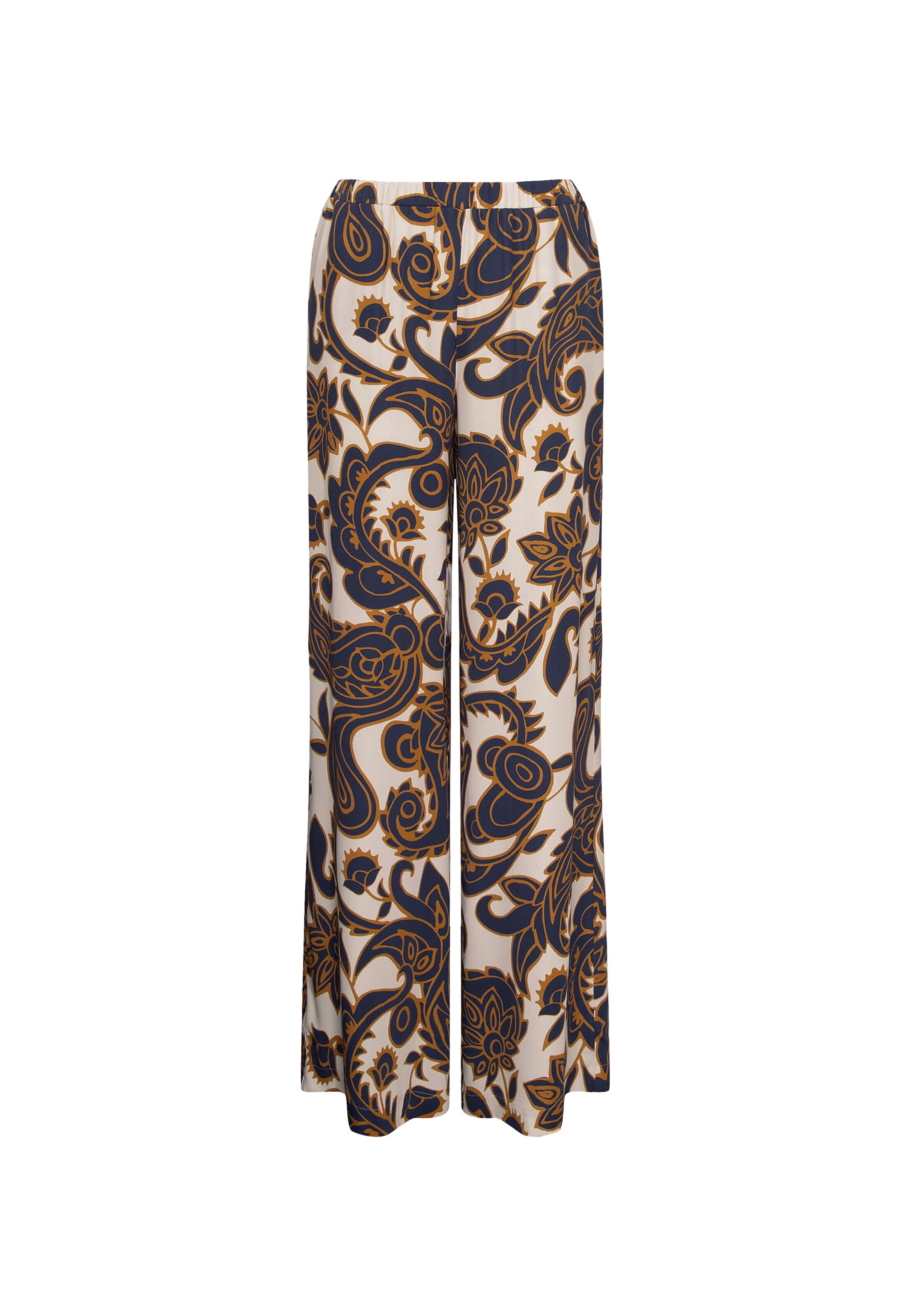 SEIDENSTICKER Regular Hose 'Schwarze Rose' in Beige