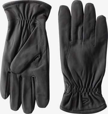 CAMEL ACTIVE Full Finger Gloves in Black: front