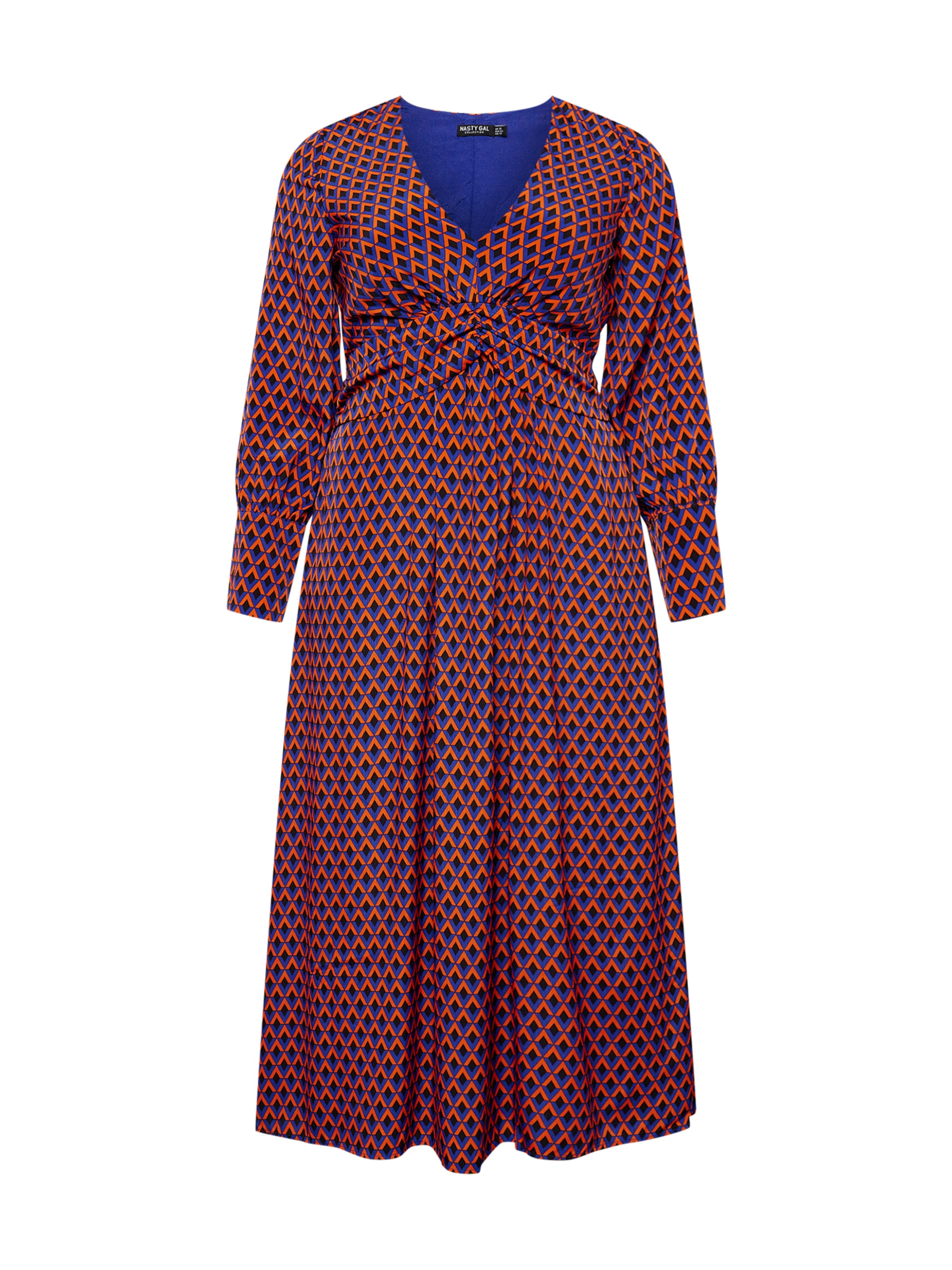 Nasty Gal Plus Klänning i blå: framsida