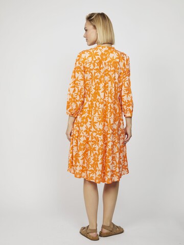 CODELLO Shirt Dress in Orange