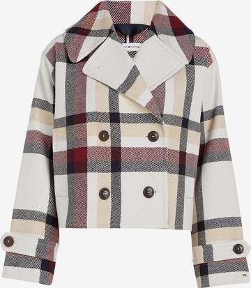 TOMMY HILFIGER Between-Seasons Coat in White: front