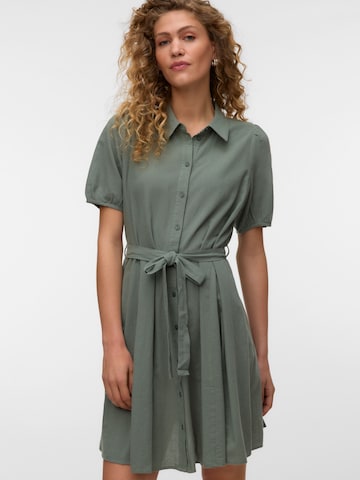 VERO MODA Blusekjole 'VMDICTHE' i grøn: forside