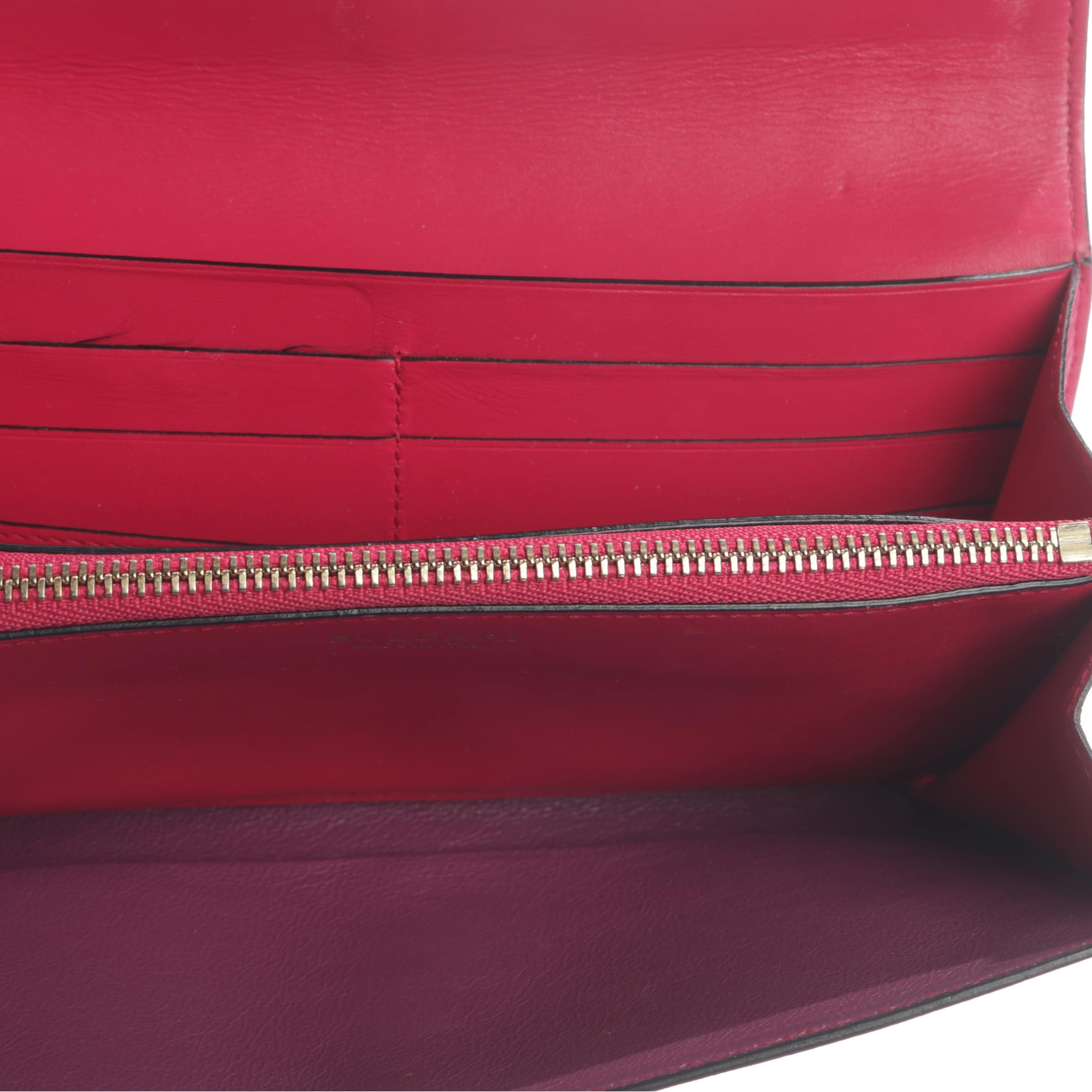 Bulgari Small Leather Goods in One size in Red