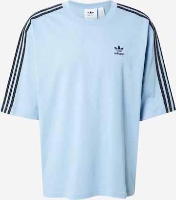 ADIDAS ORIGINALS - Camisa 'Adicolor' em azul: frente