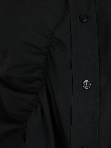 ABOUT YOU REBIRTH STUDIOS - Blusa 'Shirred' en negro