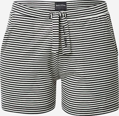 Marc O'Polo Bodywear Pyjamashorts in graphit / weiß, Produktansicht
