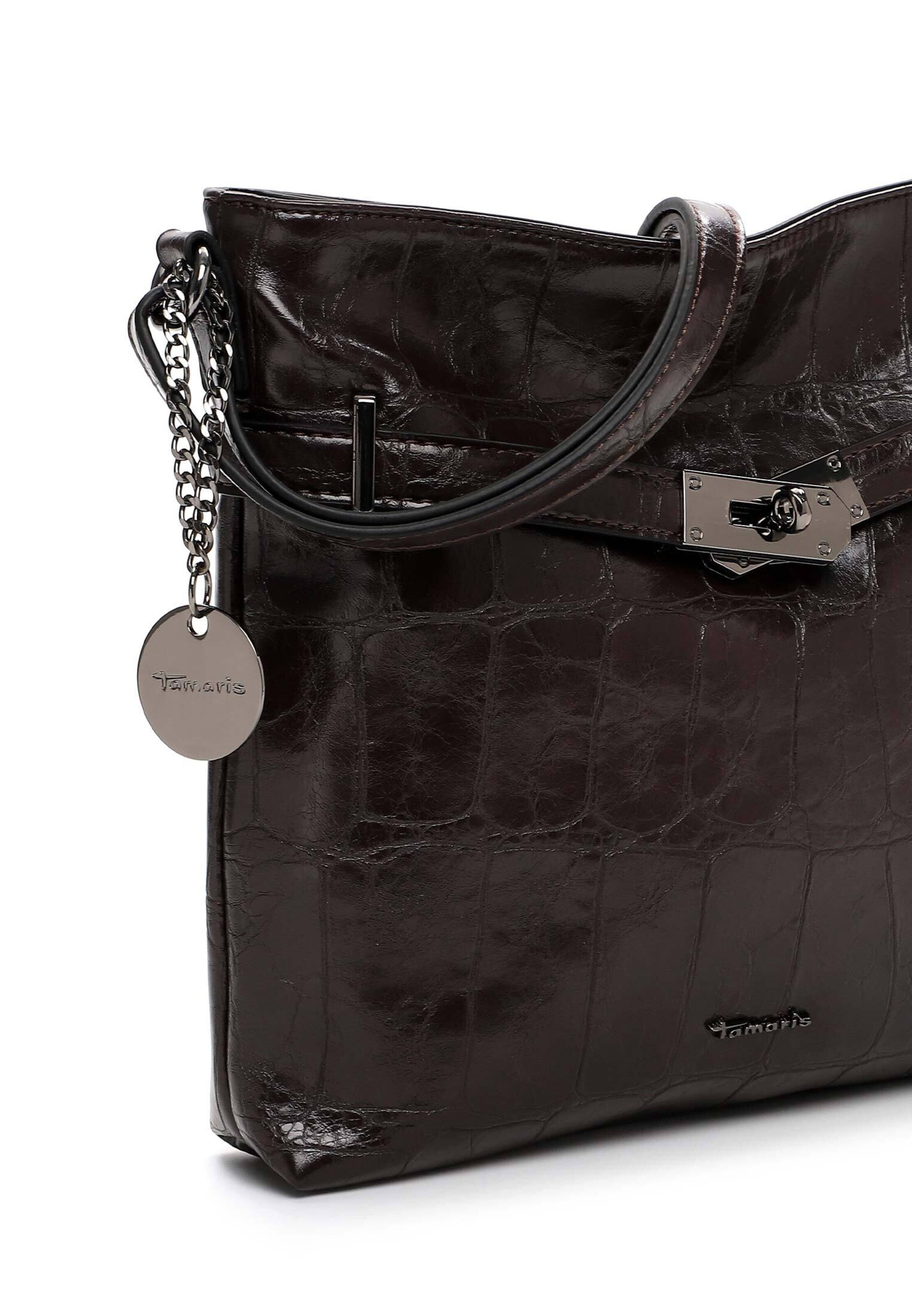 Tamaris Skuldertaske 'Gulia' i brun