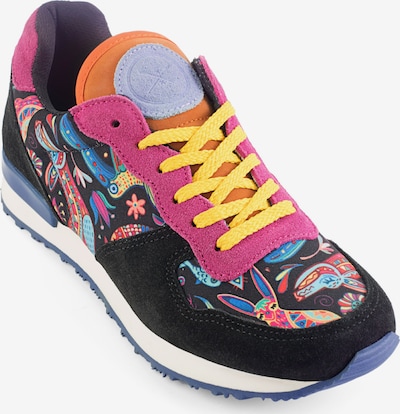 inkkas Sneaker low 'Inkkas Zocalo Sneaker – Handgefertigter Damen-Sneaker inspiriert von mexikanischer Volkskunst' in mischfarben, Produktansicht
