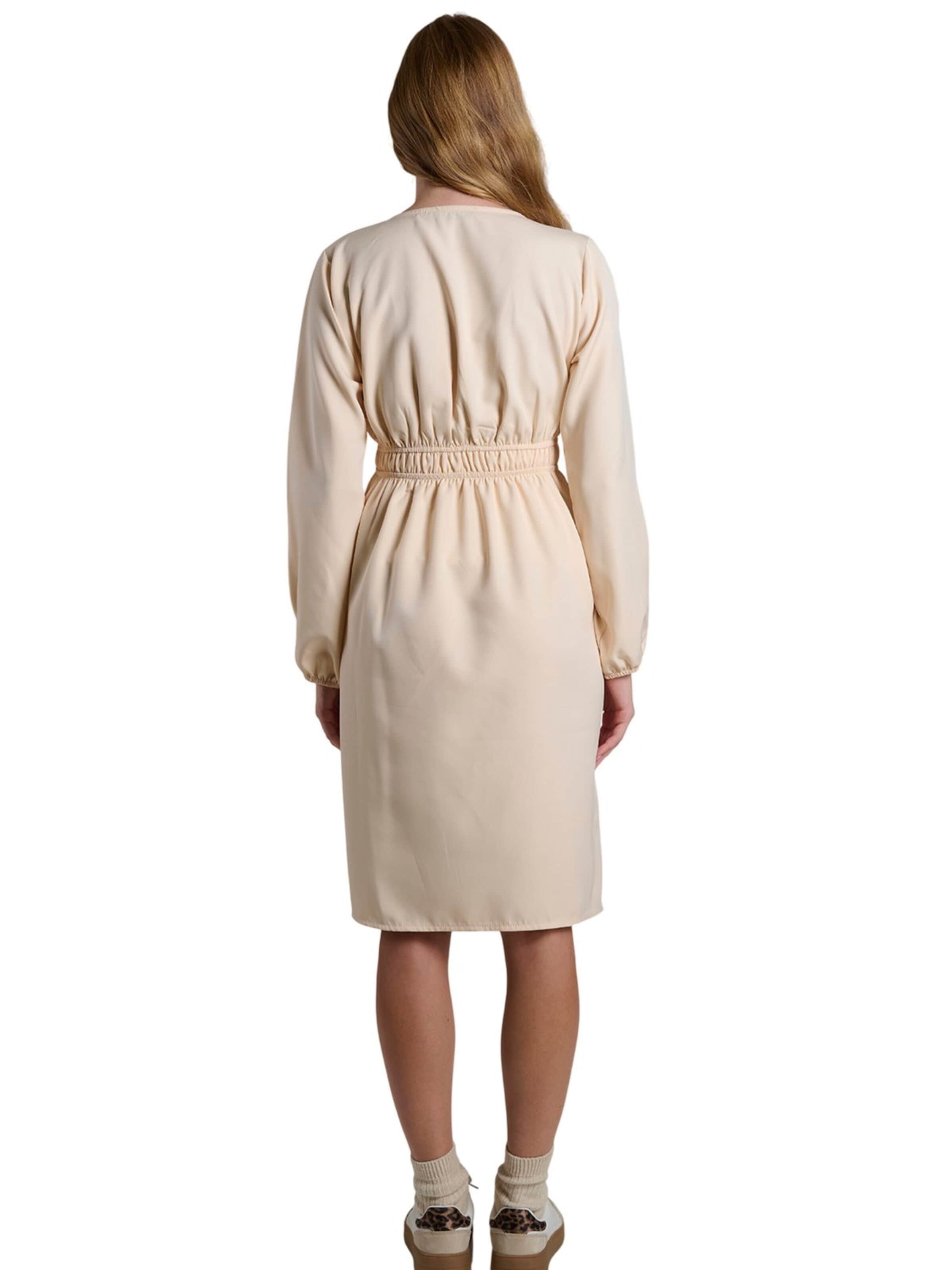 LYN MAMA Jurk in Beige