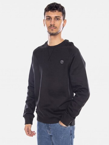 TIMBERLAND Sweatshirt 'Exeter River'‌‌‌‌‌‌‌‌‌ in Schwarz