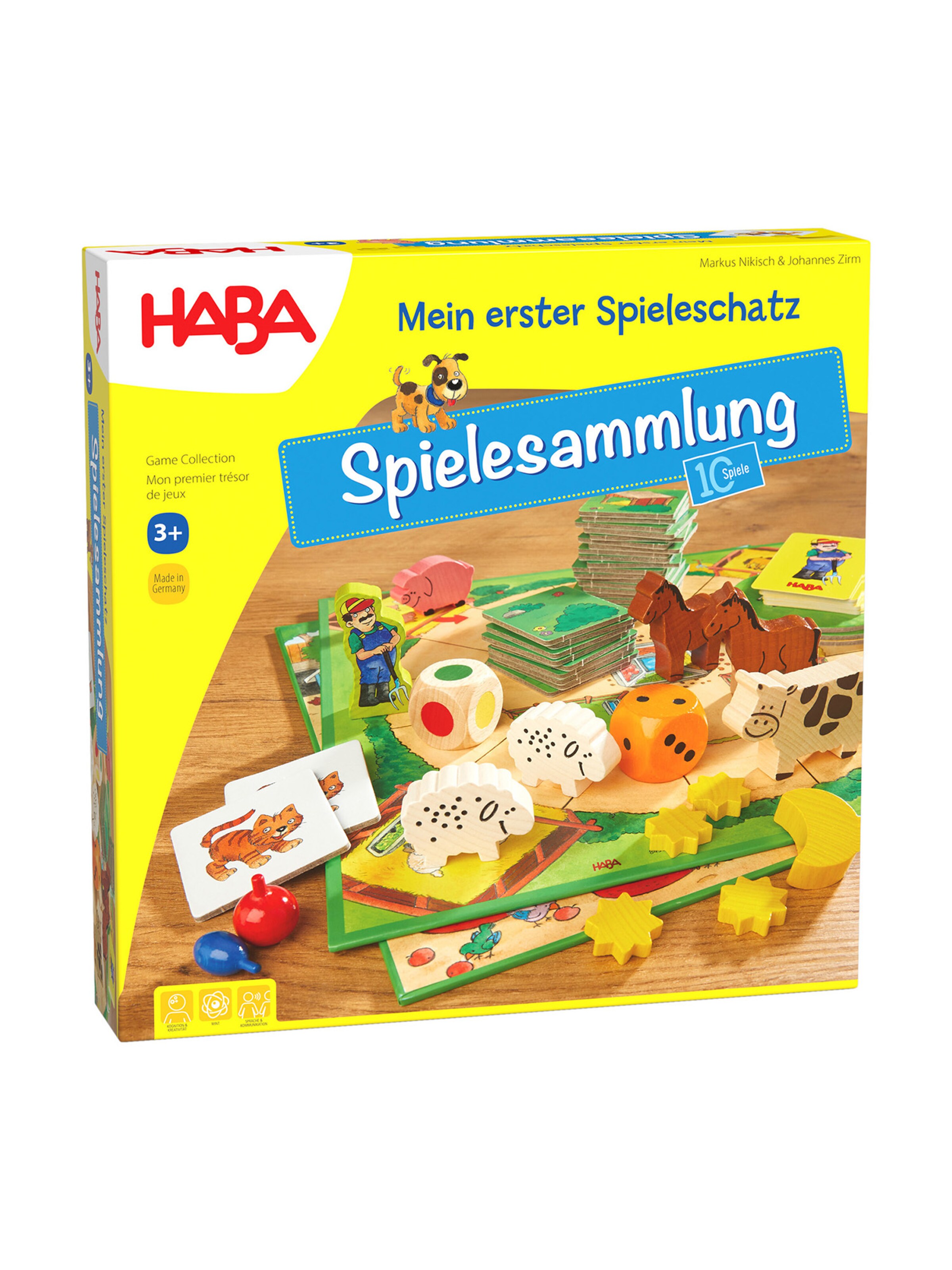 HABA Game ' Mein erster Spieleschatz ' in Mixed colors: front