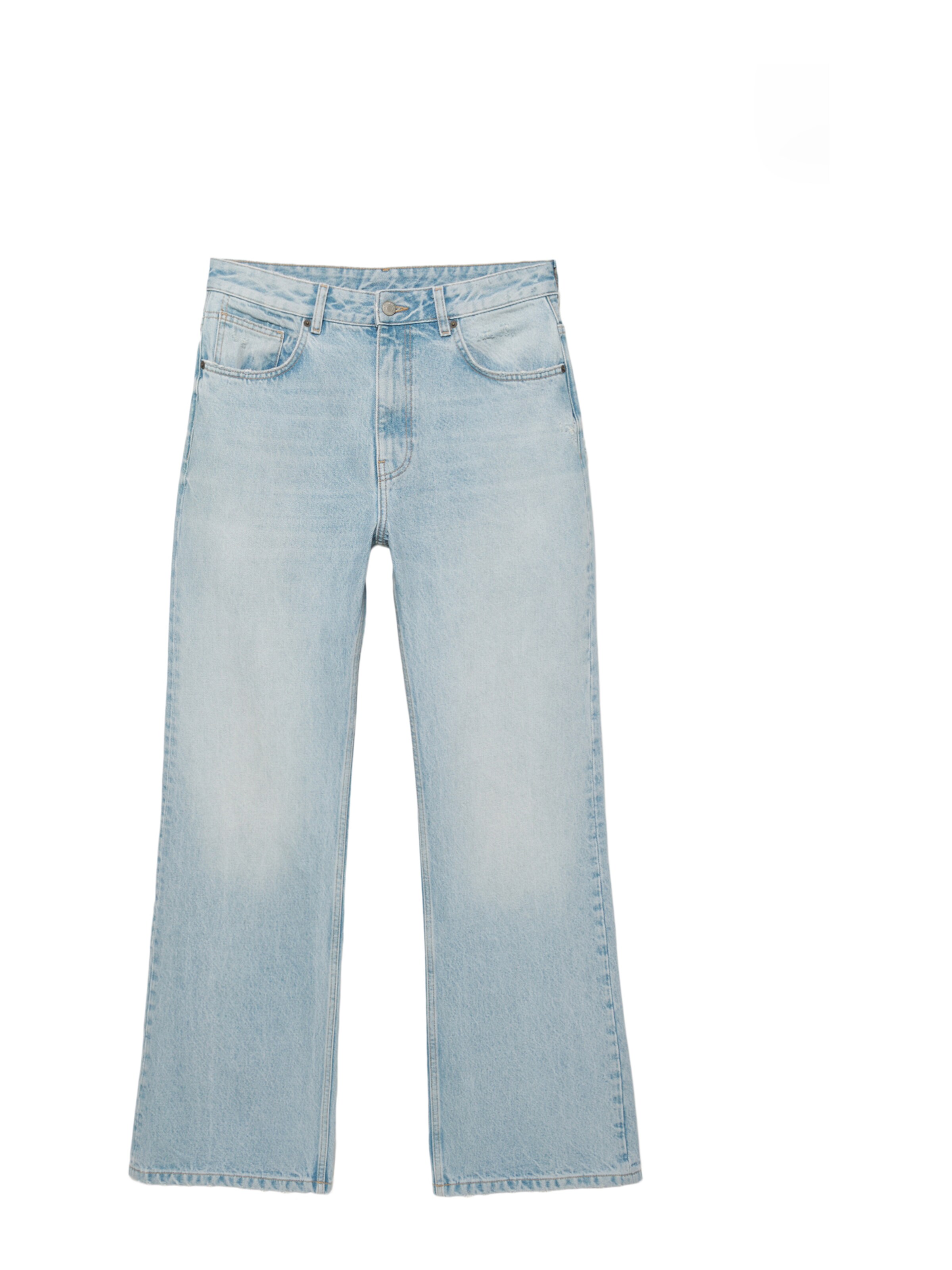 Pull&Bear Flared Jeans in Blau: Vorderseite