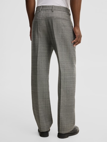 Loosefit Pantalon à plis STRELLSON en gris