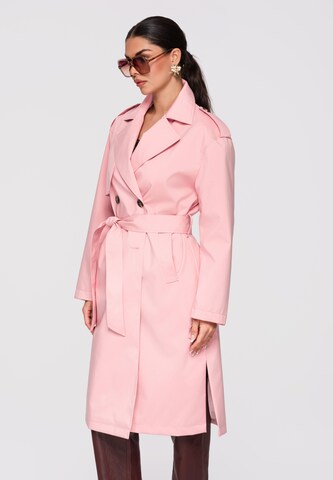 Manteau mi-saison 'OW-COLC-0117' Ombre en rose