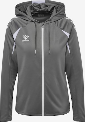 Hummel Sportief sweatshirt in Grijs: voorkant