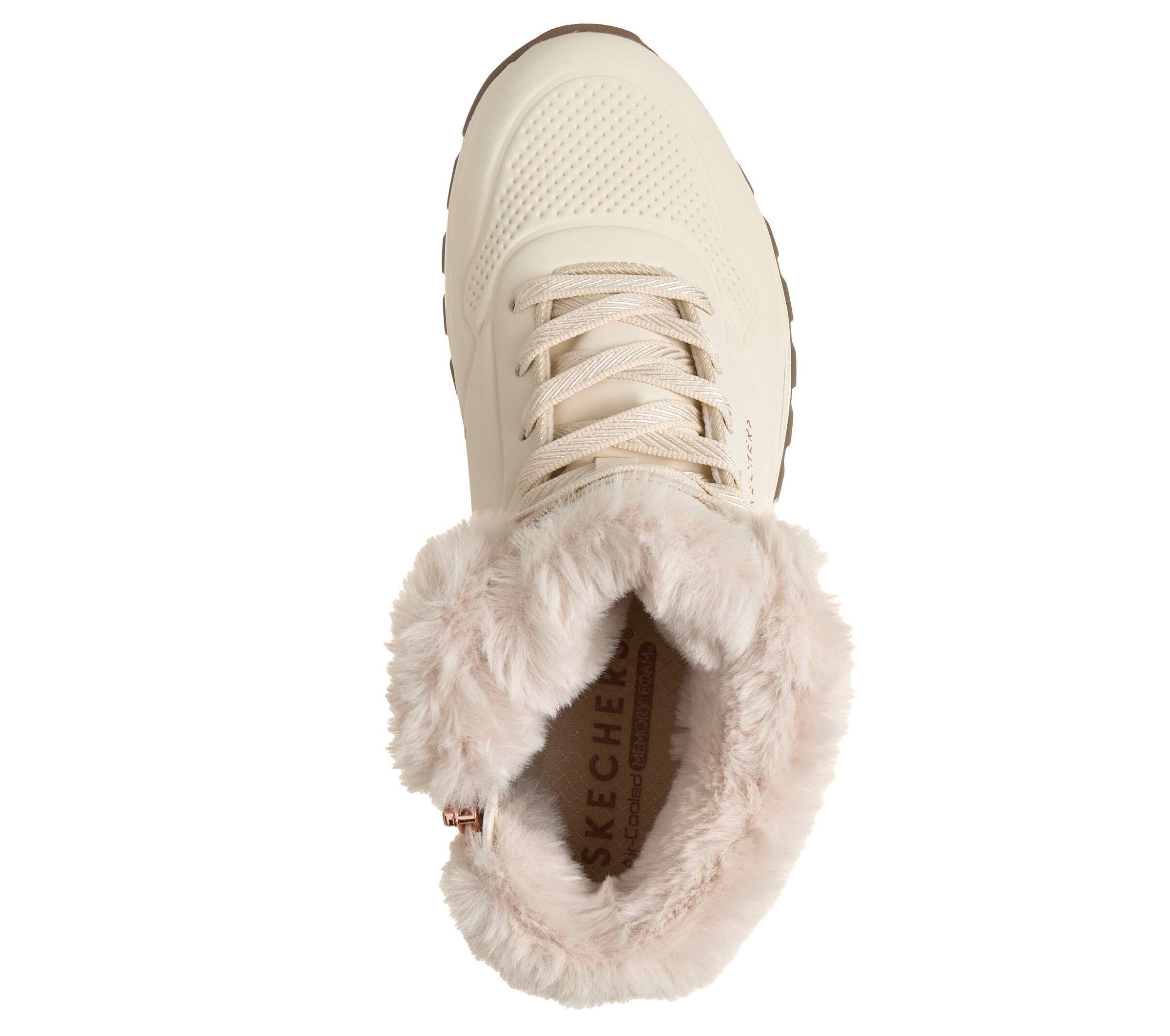 SKECHERS High-Top Sneakers in White