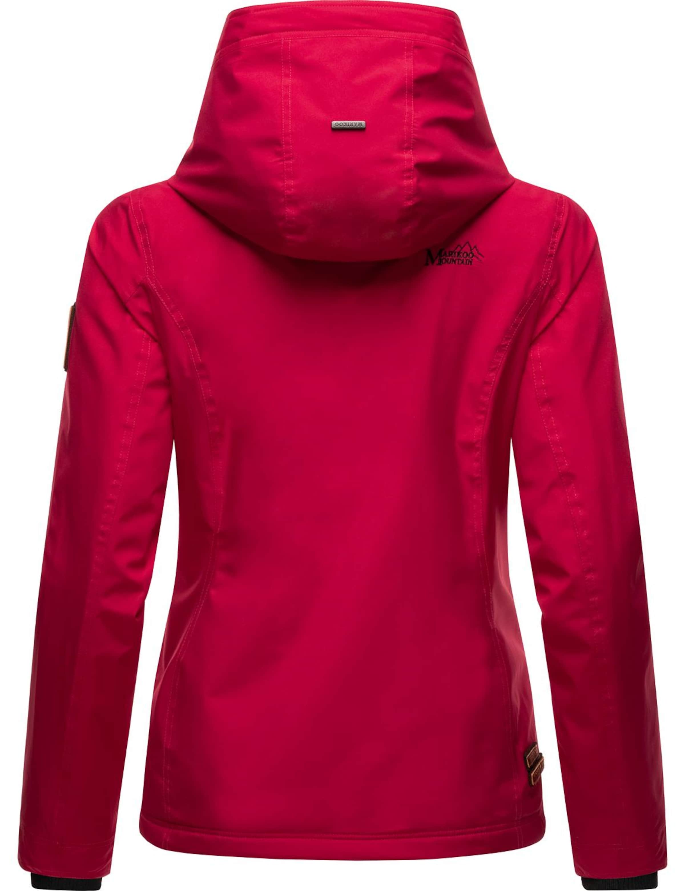 MARIKOO Λειτουργικό μπουφάν 'Erdbeere' σε κόκκινο