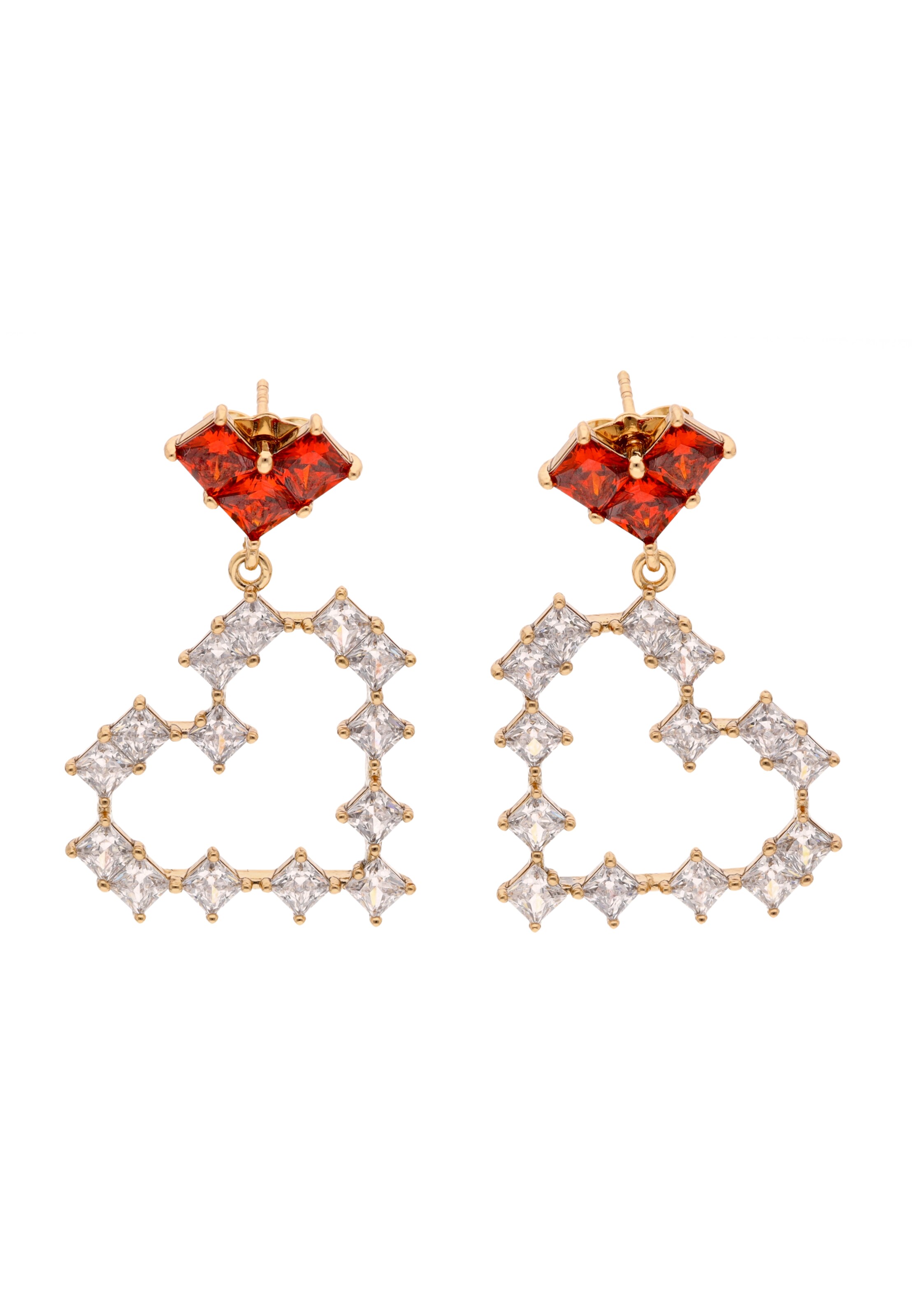 myMo at night Earrings in White: front