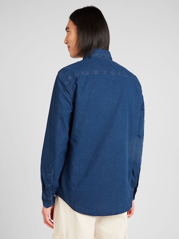 UNITED COLORS OF BENETTON Regular Fit Skjorte i blå