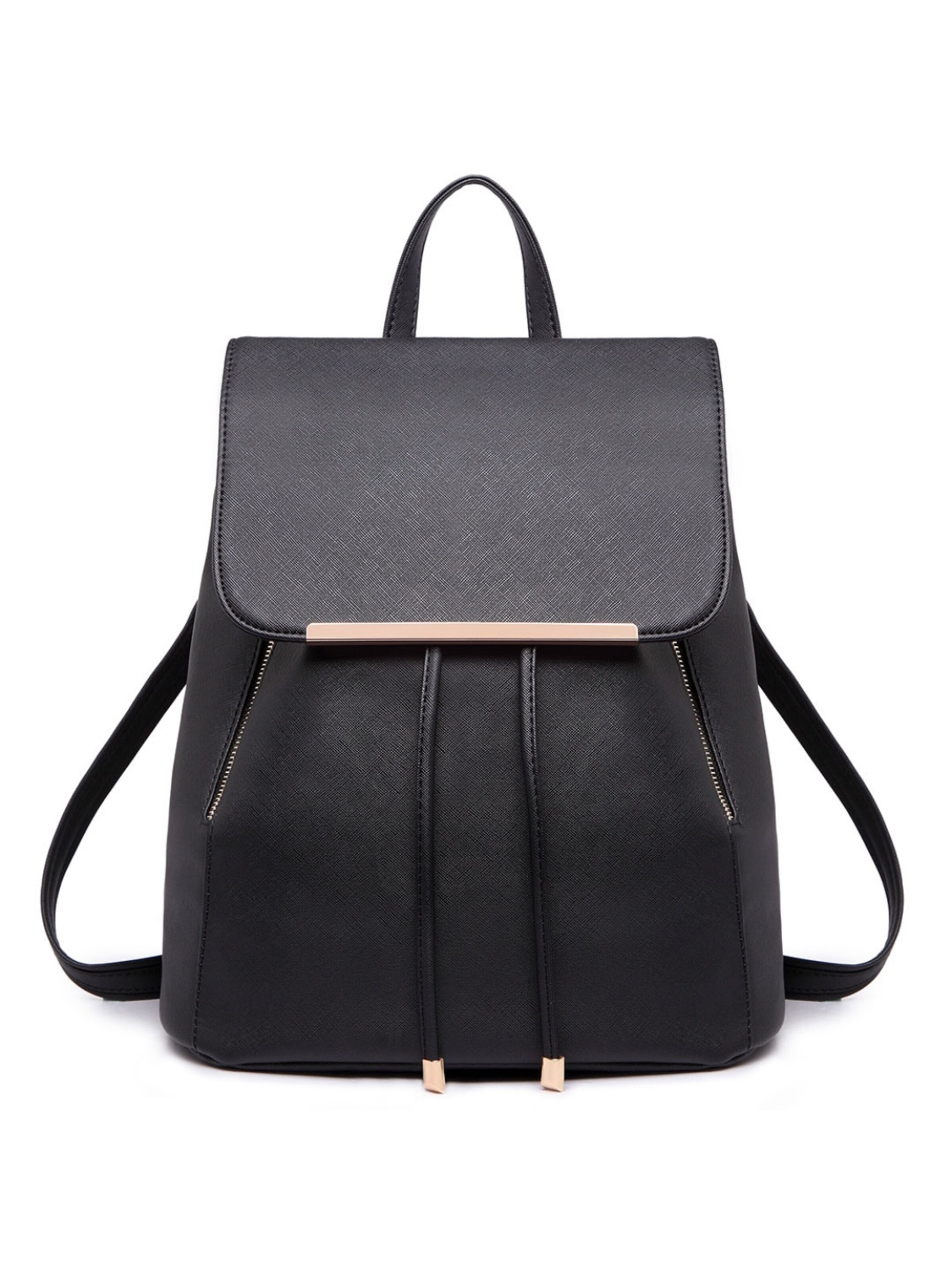 Miss Lulu Rucksack‌‌‌ in Schwarz: Vorderseite