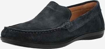 Chaussure basse IMAC en bleu : devant