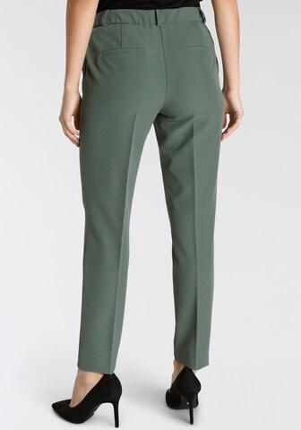 TAMARIS Slim fit Pleated Pants in Green