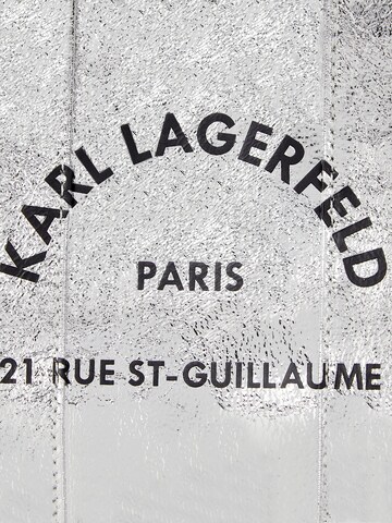 Karl Lagerfeld Kézitáska 'Rue St-Guillaume' - ezüst