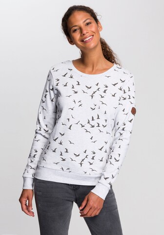 KangaROOS Sweatshirt in Grau: Vorderseite