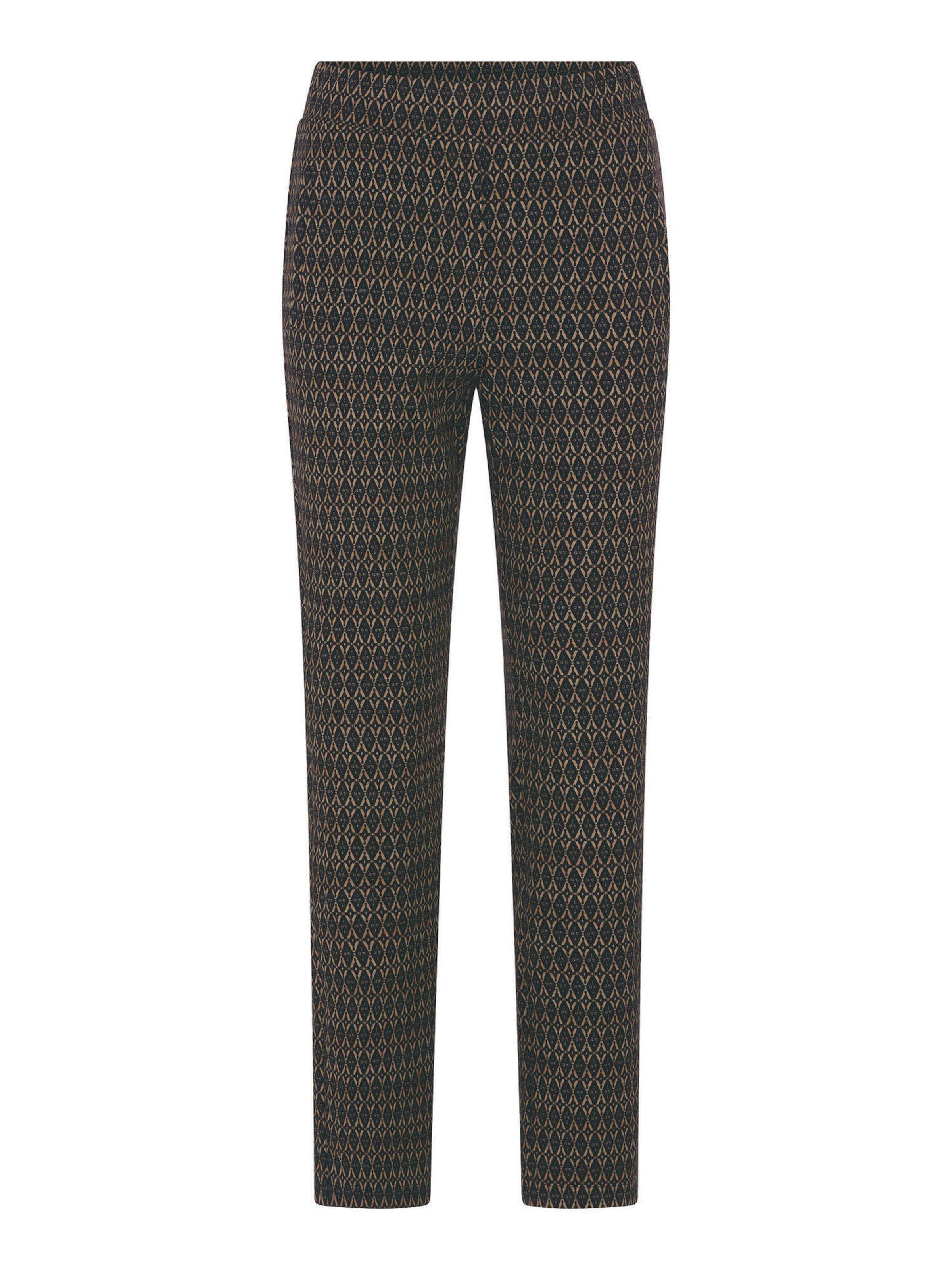 Goldner Regular Broek 'Carla' in Zwart: voorkant