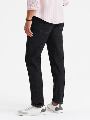Ombre Regular Jeans in Zwart