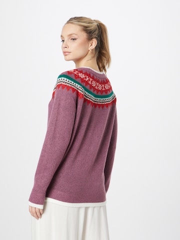 Pull-over 'SOFIA' PIECES en rouge