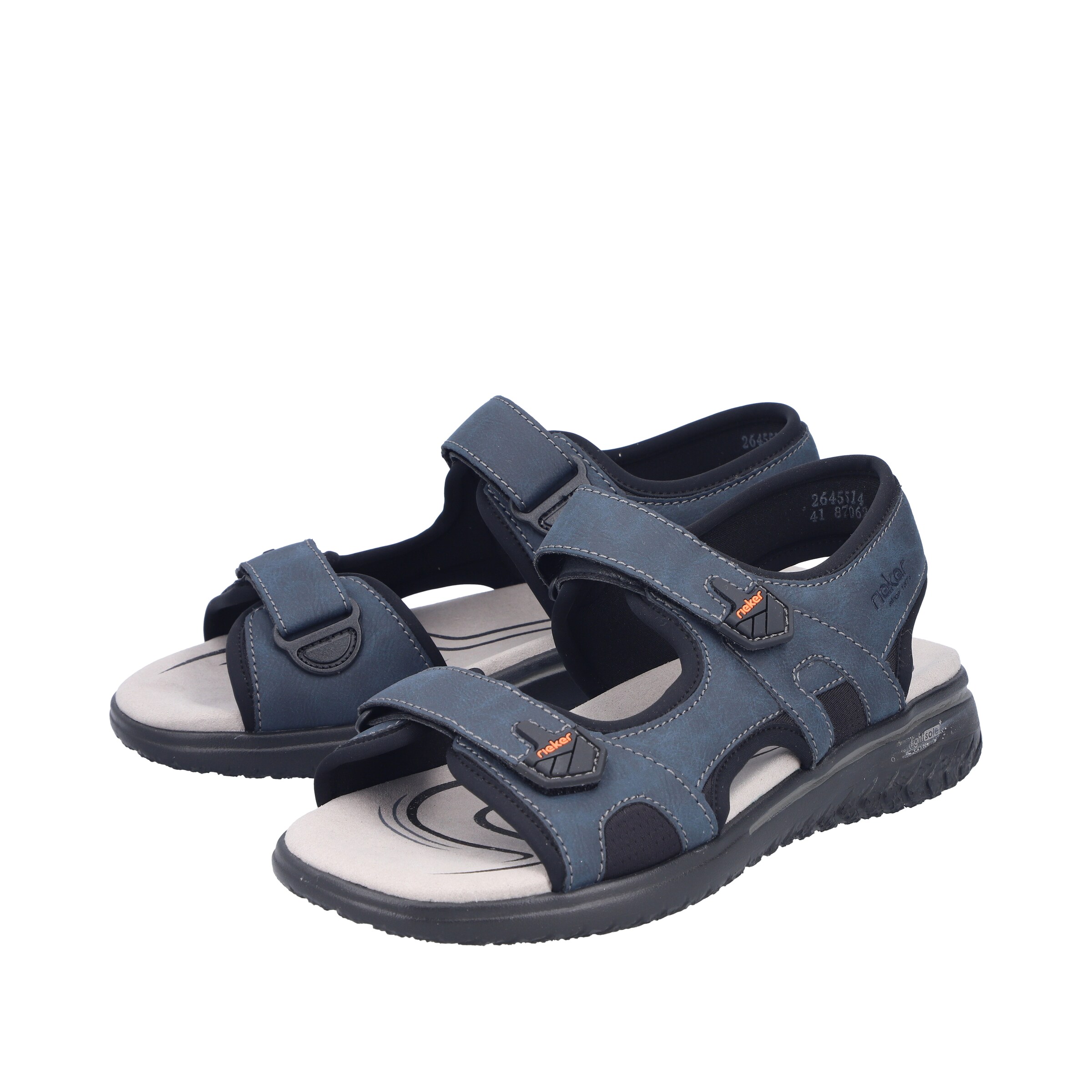 Sandales de randonnée Rieker en bleu