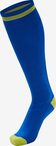 Hummel Athletic Socks in Blue: front