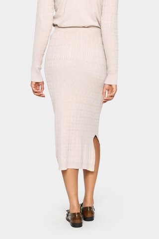 SAINT TROPEZ Skirt 'Zitti' in Beige