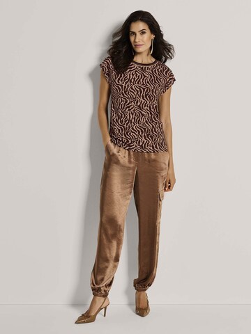 T-shirt MADELEINE en marron