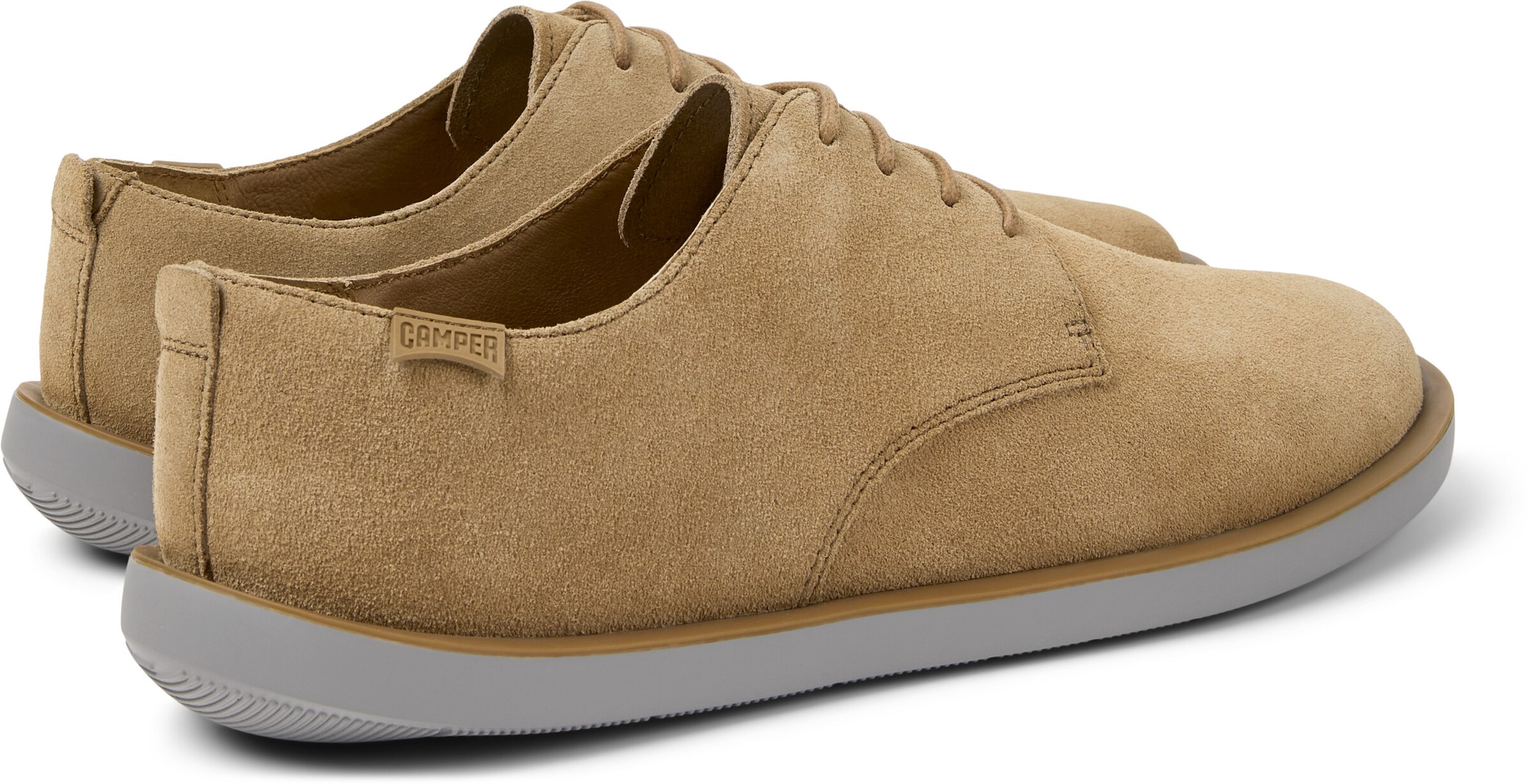 CAMPER Schnürschuhe ' Wagon ' in Braun