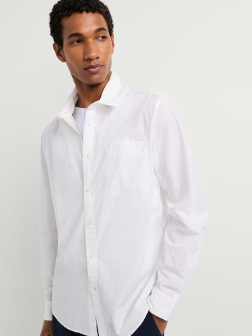 Coupe regular Chemise 'Robert' Pepe Jeans en blanc