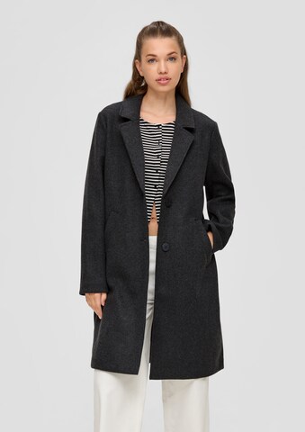 QS Between-seasons coat in Grey: front