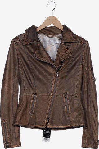 Schyia Jacket & Coat in M in Brown: front