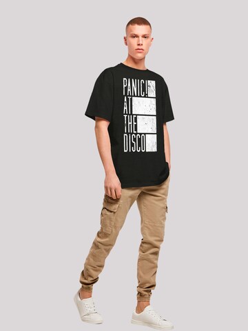 F4NT4STIC Shirt 'Panic At The Disco' in Zwart