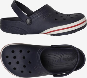 Crocs Sandalen 41,5 in Blau: Vorderseite