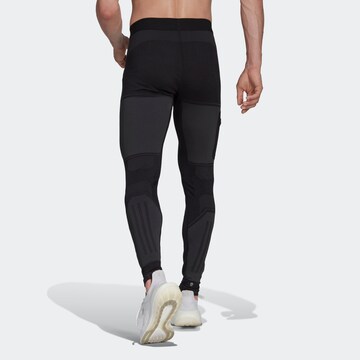 ADIDAS SPORTSWEAR Skinny Workout Pants 'X-City Warm ' in Black