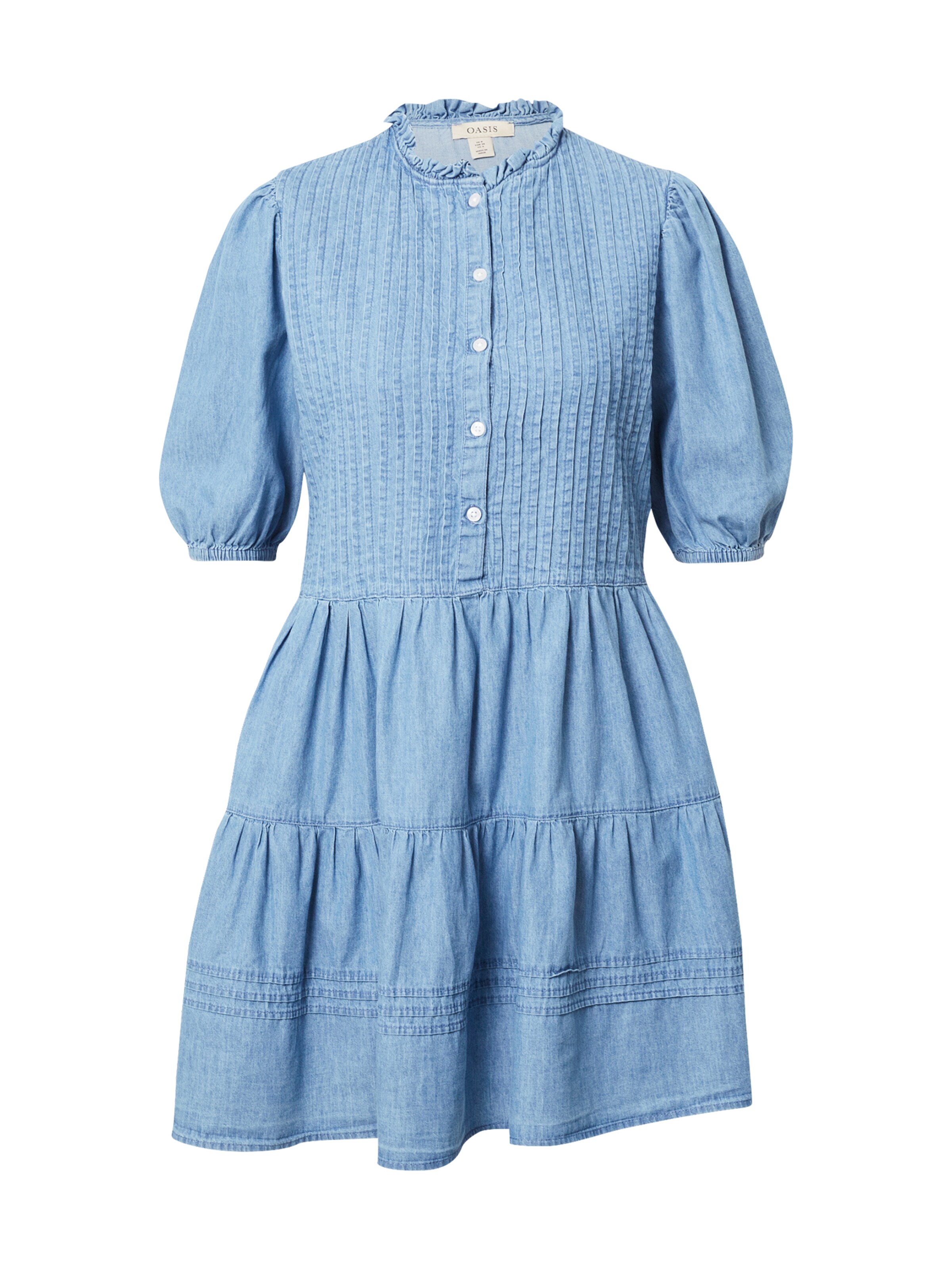 Oasis Dress in Blue: front