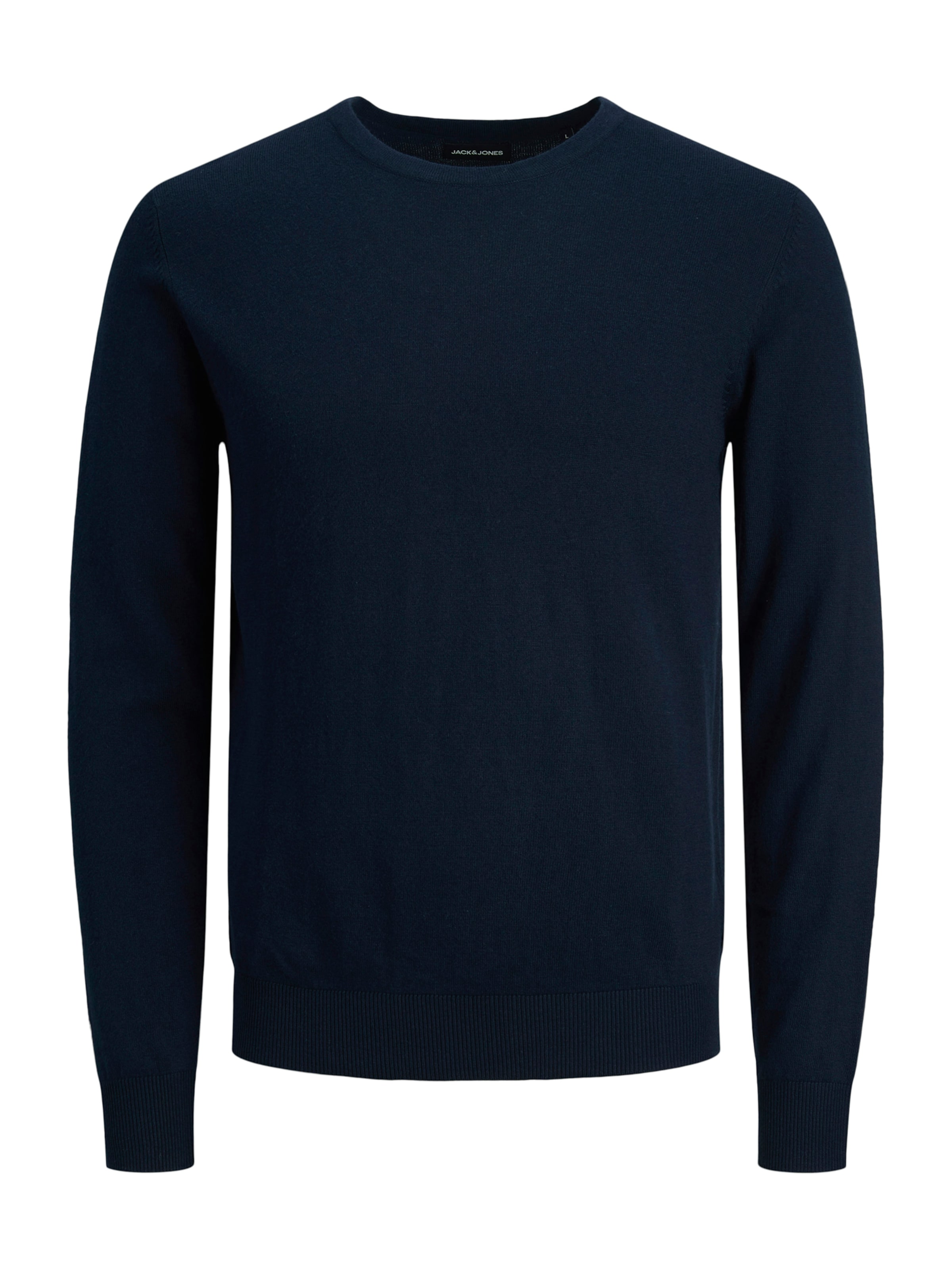 JACK & JONES Sweater 'JWHEMIL' in Blue: front